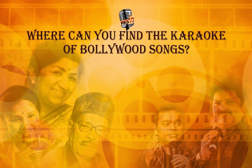 Where can you find the karaoke of Bollywood songs?